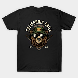 Vintage California Chill // California Bear Head T-Shirt